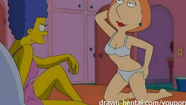 Lesbian Anime Porn  Marge Simpson And Lois Griffin